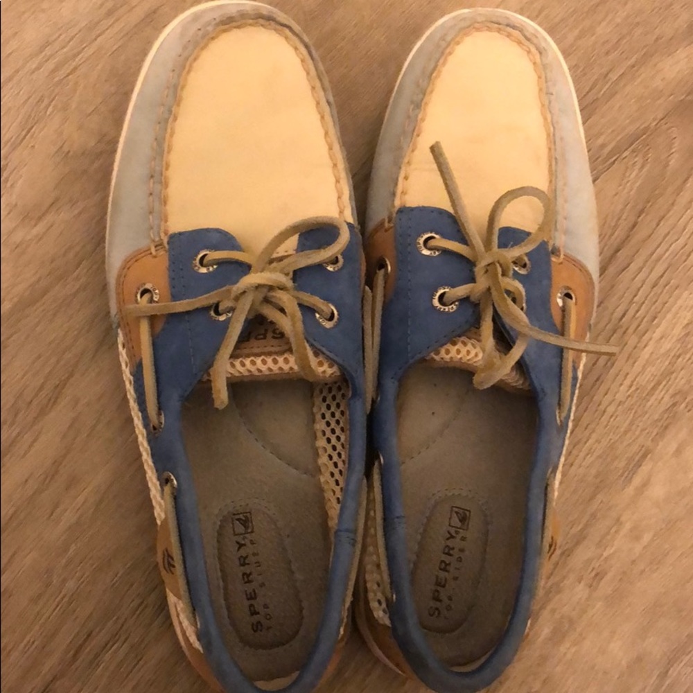 Sperry Bluefish Top-sider Open Mesh Boat Shoe - Picture 1 of 3